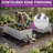 Galvanized Raised Garden Bed With Gloves-2022981674-2022981676