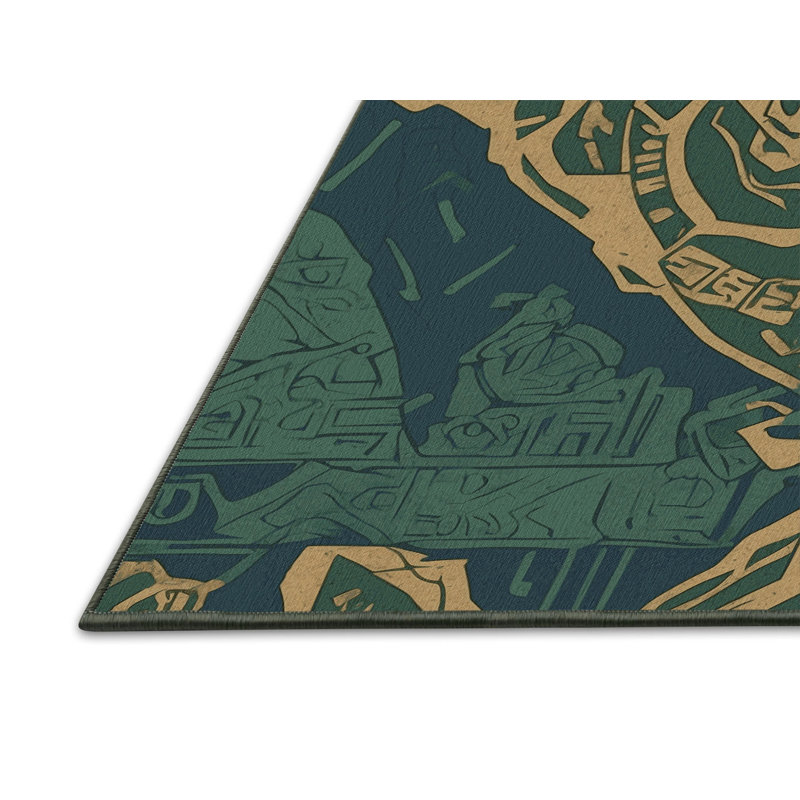 Radiant Shrine Rug, Rectangle 8' x 12'