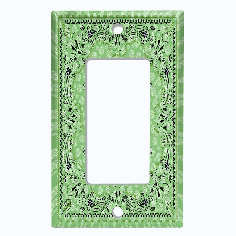 Plaque murale berçante Paisley Bandana