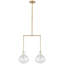 Lomme 2 - Light LED Chandelier-1944289250