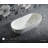 CASCADE 63" Freestanding Solid Surface Bathtub in White