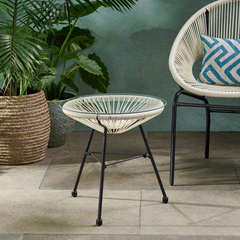 Table d'appoint, Blanc