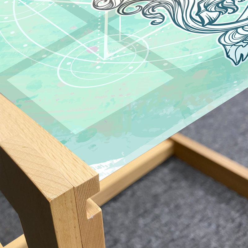 Jacques-James Sled Coffee Table, 90cm H x 62cm W x 40cm D