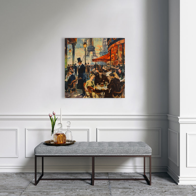 Served Gray Canvas - Stylish Home Decor for Modern Spaces