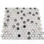 Carrelage mosaïque rond en pierre naturelle / verre 1 "x 1" Mirage-36949030