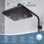 Système de douche mural avec valve brute-90646476