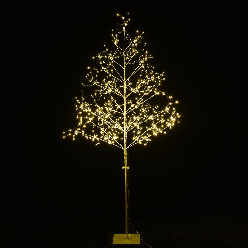 60'' LED Lighted Trees & Branches, Golden