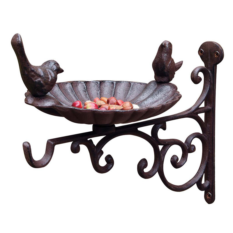 Ballston Metal Tiered Birdbath