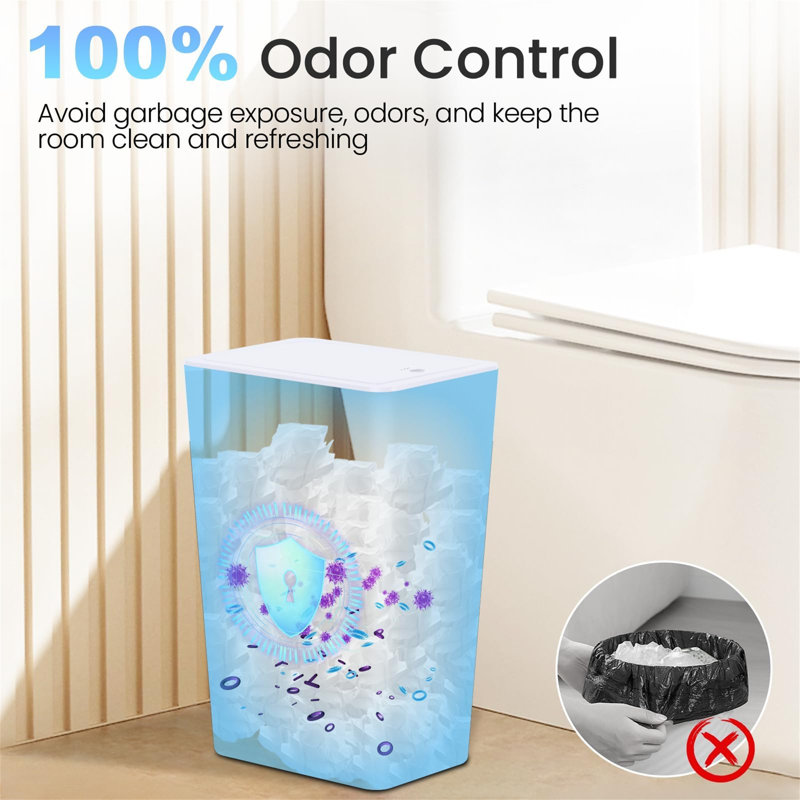 Plastic Step On Waste Bin - 30L
