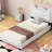 Ceasar Vegan Leather Platform Bed-7419384-7419390
