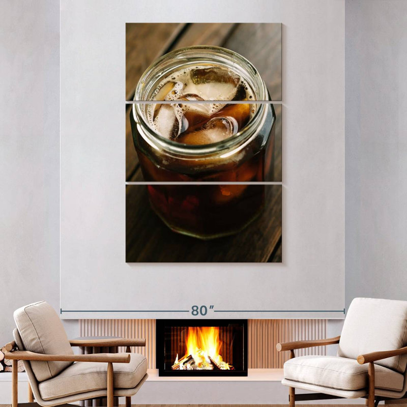 Cold Brew Coffee, 74" H x 48" W