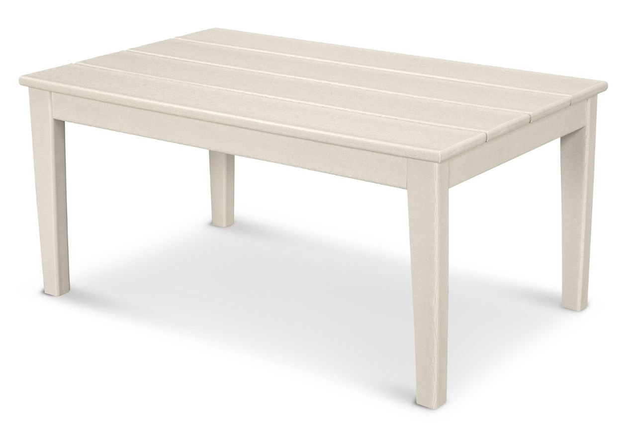 POLYWOOD® Newport 22" Patio Table, Sand