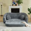 Canapés convertibles à compression, fauteuil inclinable 86 po Chenille