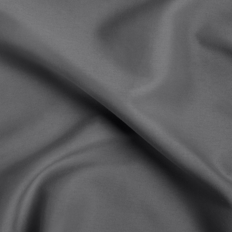 Drap de luxe ultra doux, Drap plat simple / simple TG, Gris