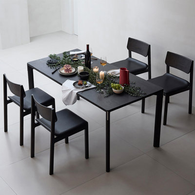 High quality solid wood large table set