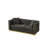 Veloria 82.3" Velvet 3-Seater Sofa with 2 Pillows for Living Room and Apartment-135262401