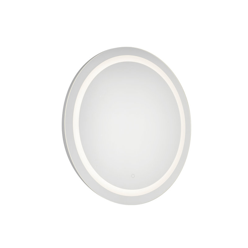 Miroir mural Hillmont, H 32 po x l 32 po x P 1,75 po