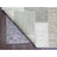 Tapis oriental 8 pi 9 po x 11 pi 6 po, motif inspiré du Bauhaus, motif géométrique et à lignes, noué à la main, 100% laine