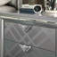 1Pc Nightstand Hidden Jewelry Drawer Acrylic Legs USB Port