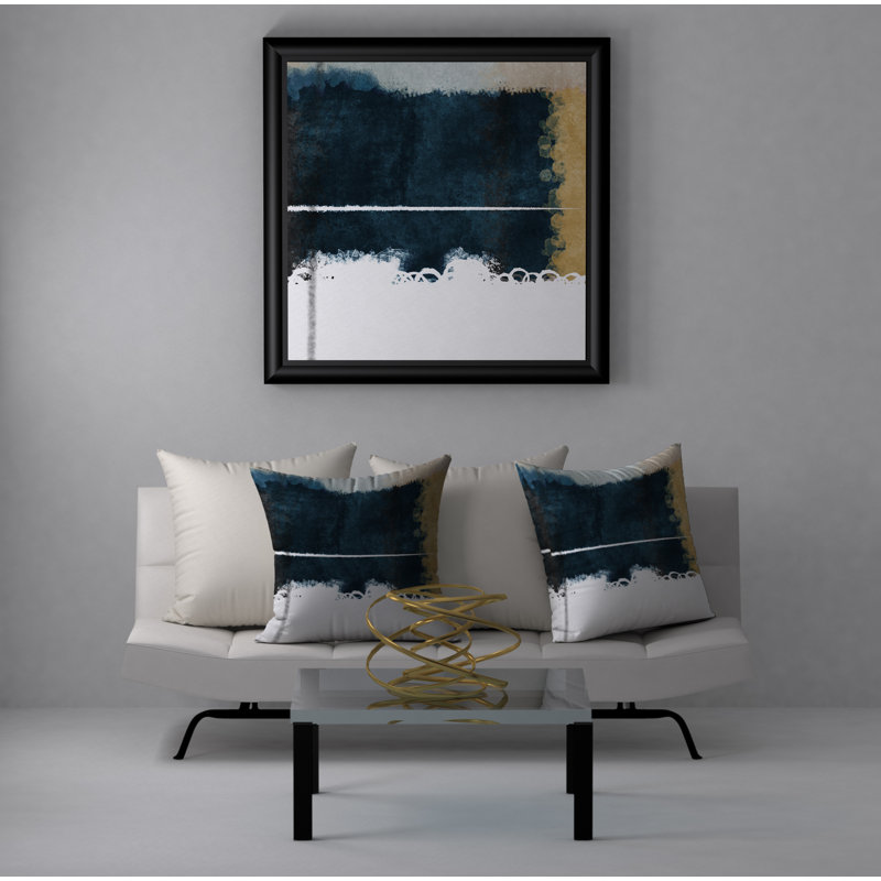 Housse de coussin décorative carrée exceptionnelle, 18" x 18"