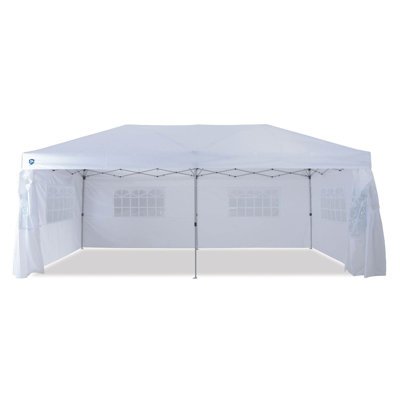 Z-Shade Venture 20X10 Foot Lawn Garden & Event Outdoor Pop Up Canopy Tent
