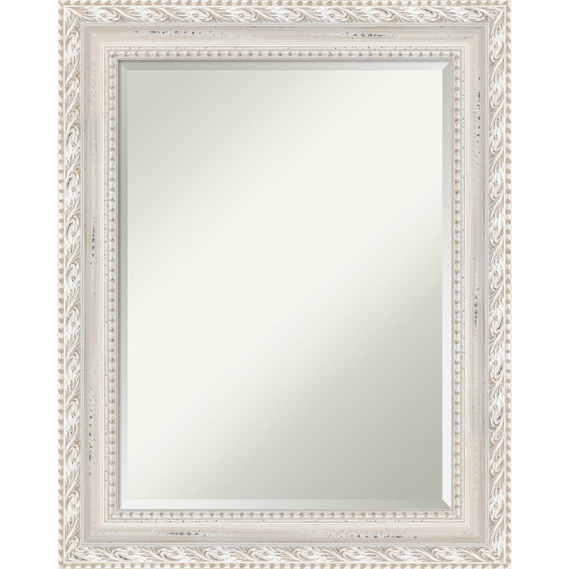 Ander Solid Wood Rectangle Wall Mirror, 29.5" x 23.5"
