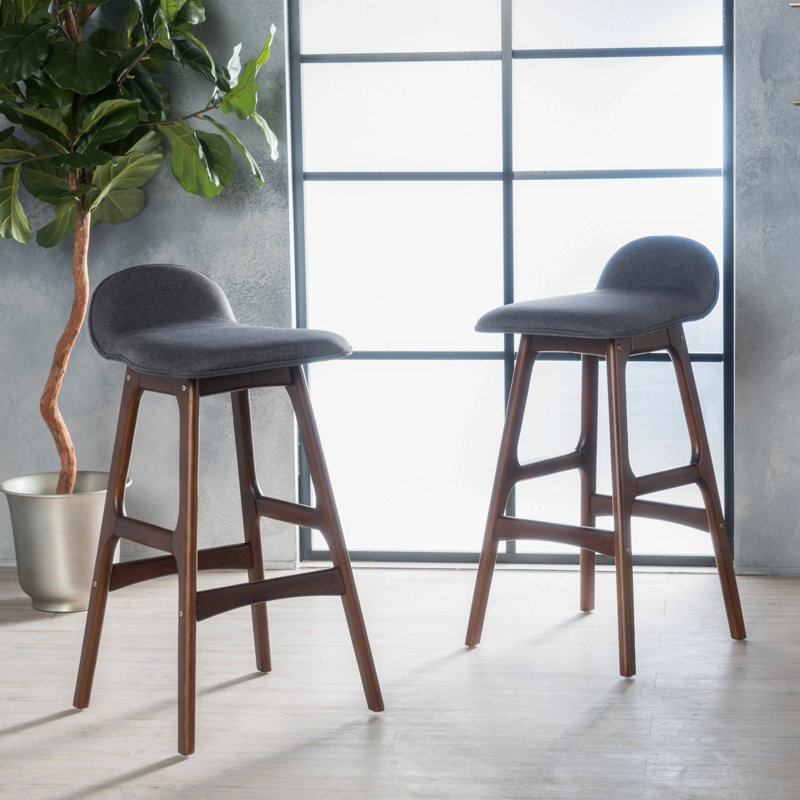 Tabouret de bar 29 po Holden, Brun, Gris foncé