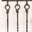 Iron Fireplace Tool Set