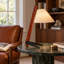 Solid Wood and Iron Desk Table Lamp