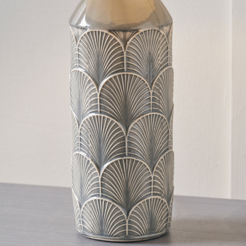 Bianca Table Lamp, Grey
