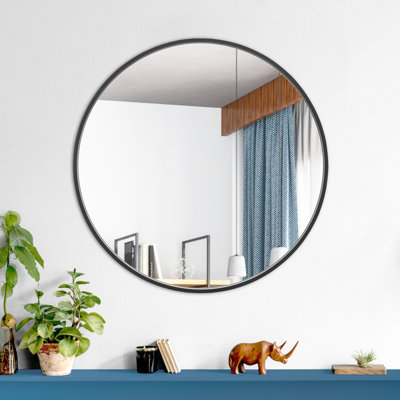 Aluminium Round Mirror