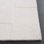 Tapis ivoire en laine / coton touffeté à la main Senya-1458485253