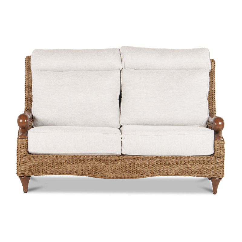 Brookside Outdoor 2 - Seat Loveseat, Nurture Pebble