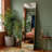 Rectangular Full Length Gold Mirror