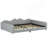 Full Size Upholstered Daybed, Sherpa Fabric Sofabed With Cloud-Shaped Backrest, No Box-Spring Needed, Gray-357622455