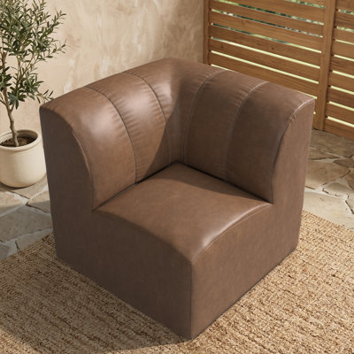 Chaise de coin modulaire sans accoudoirs Lavli