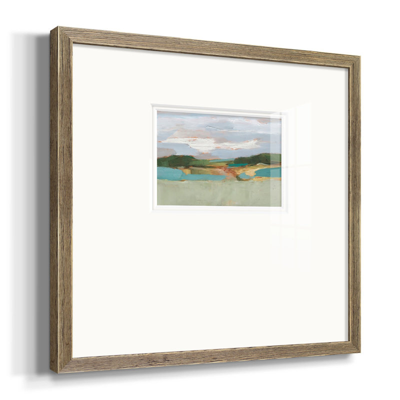 " High Noon Vista Study II " Painting Print, 17" H x 17" W x 1.25" D