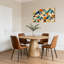 «Dolphin Mosaic», ensemble de 1 reproduction d'art sur toile tendue sur toile-1254956487
