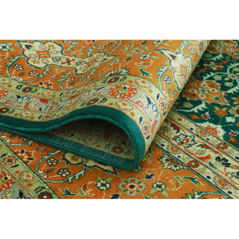 Tapis vert Pak-Persian Darleena