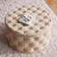 CHESTERFIELD Round Upholstered Pouf Hocker 70 cm-832200394