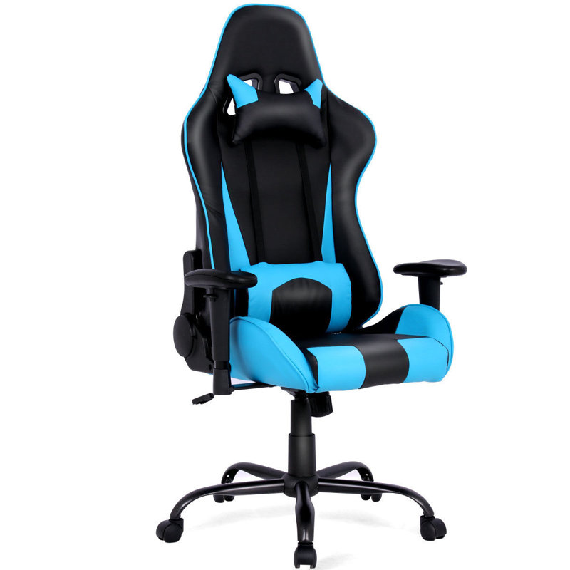 Fauteuil de jeu de course, Bleu