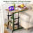 Height Adjustable C Table with USB Port and Wheels-468942317