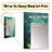 Emerald Euphoria I - Landscapes Large Wall Mirror, Green Decorative Mirror, Printed Metal Art-990322484
