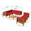 Ensemble de conversation modulaire 9 pièces Carlton-768014396