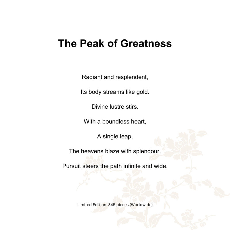 The Peak of Greatness