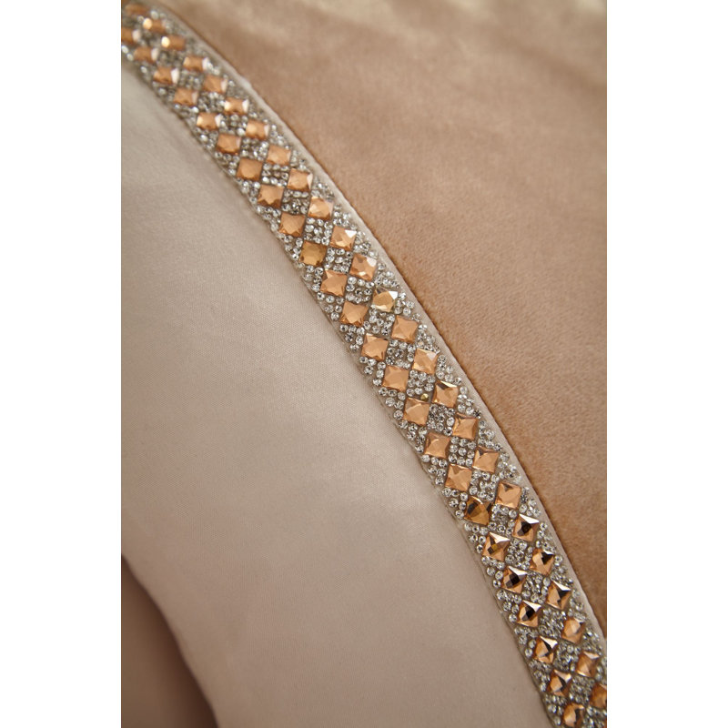 Velvet Diamante Glamour Eyelet Room Darkening Curtains
