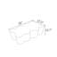 Table basse en métal de style italien-667532998