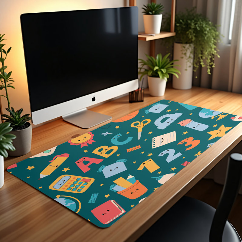 Polyester Desk Pad, 23.6x13.8
