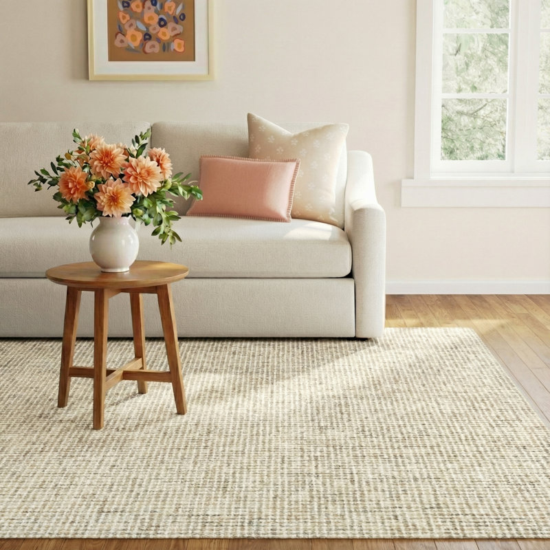 Britley Hand Tufted Wool Rug, Rectangle 8' x 10'