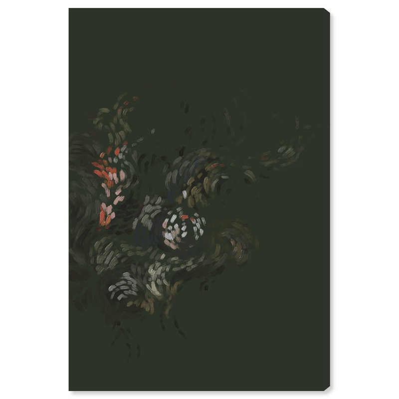 Dancing Petals II Print by Oliver Gal, 10"H x 15"W, Gallery Wrapped